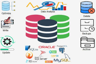 resolve any database issues on oracle ms mysql postgres basic to adv tuning