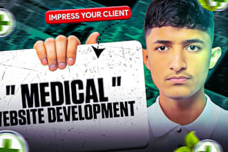 design medical, healthcare, homecare, clinic, doctor wordpress website
