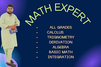 be your math expert tutor for all grades