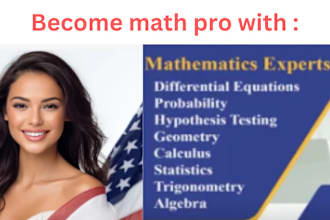 be your mathematics tutor