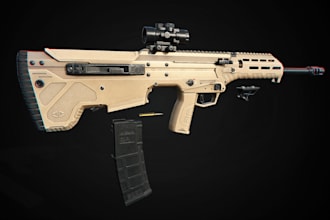 create a 3d custom model