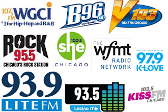 play your hip hop, pop, rock, jazz, rnb song on the best chicago radio stations