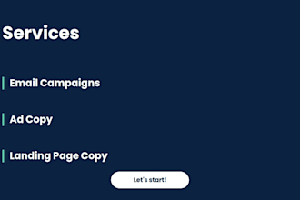 write email marketing copy and campaigns in english, german, spanish and italian