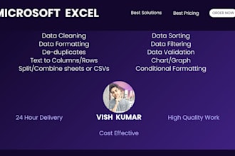 clean, organize merge and split your excel or CSV files