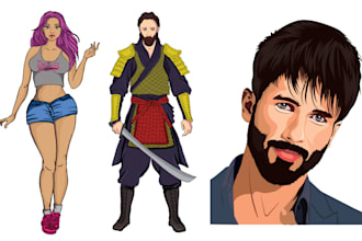 draw any kind of vector drawing