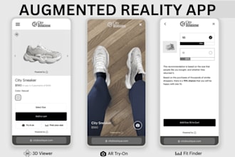 create augmented reality app, ar app, virtual try on app, interior design