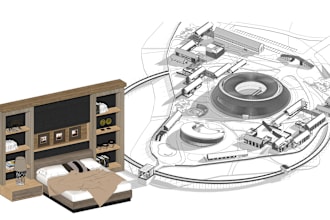 create a 3d model in sketchup or 3dsmax