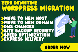 move migrate copy transfer wordpress website