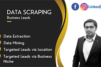 do data scraping and lead generation for your business