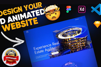 do interactive 3d animated website using threejs webgl webflow spline animation