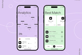develop job portal app, job recruitment app, job finding app, job boarding app