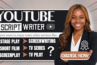 write viral youtube video script, true crime script, documentary script writing