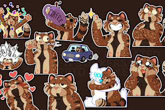 draw furry telegram stickers nsfw furry stickers discord animated stickers