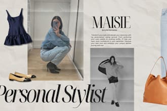 create a personalized style guide including color, body type, and outfits