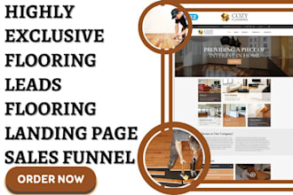 generate flooring leads laminate wooden vinyl tiling epoxy flooring sales funnel