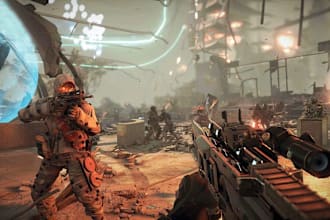 develop rpg multiplayer game, video game, unreal engine 5 game, godot, gameplay
