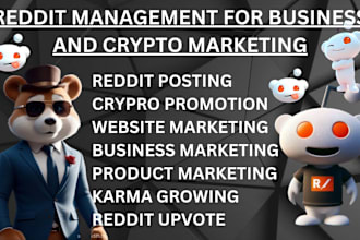 do reddit management ecommerce crypto business website product seo to boost sale