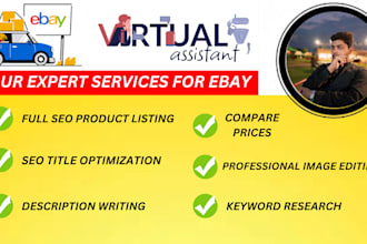 manage your ebay account as a virtual assistant