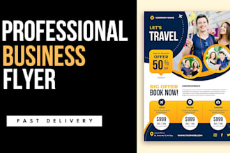 do professional digital modern business flyer pamphlet sports gym trifold
