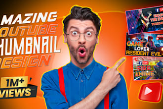 design amazing youtube thumbnails