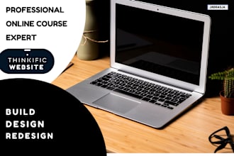 build your flawless thinkific and teacheable course website