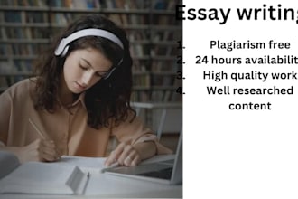 do urgent essay writing, article, case study, research, and summary writing