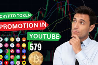 promote your crypto token project or nfts project on my best youtube channel