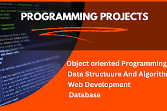 write code,scripts,assignments in python java c cpp sql,programming projects