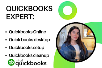 do bookkeeping using quickbooks online, xero, excel, wave
