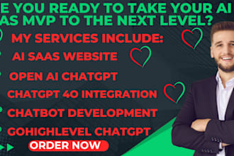 build chatgpt 4o chatbot realtime api ai saas gohighlevel website CRM automation