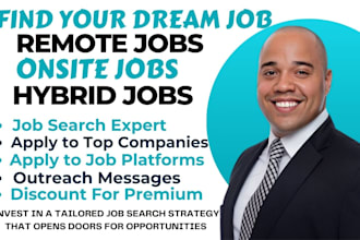 search and apply to standard remote jobs onsite jobs and do job hunting for you