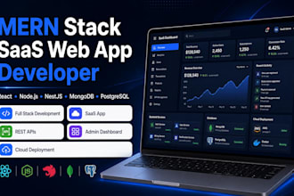 build mern stack saas web app