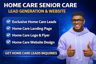 home care website healthcare website home care leads home care logo