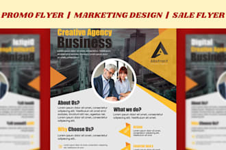 design promo flyer banner poster marketing business event flyer