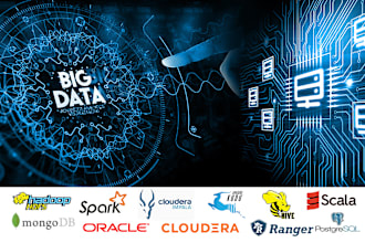 do big data projects in hadoop, hive , scala, pyspark and spark