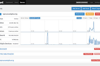 set up a personal VPN server using pritunl