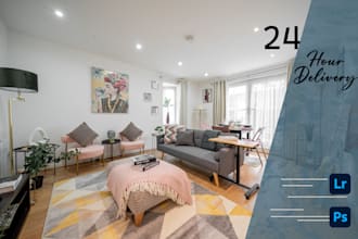 edit real estate and airbnb hdr photos in lightroom