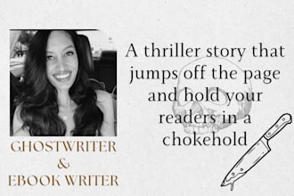 ghostwrite rewrite an out of the world thriller story