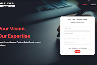 build stunning website using react or nextjs with tailwind CSS and nodejs