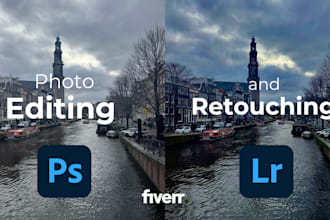 do bulk photo editing in adobe lightroom and photoshop