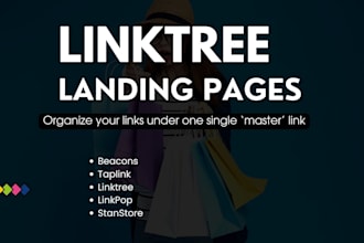 set up hypesocial linktreee, biolink stanstore for smart business landing page