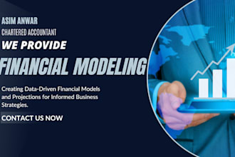 prepare financial modeling, projections and forecasts