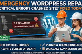 troubleshoot and fix wordpress errors bugs and issues