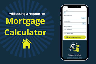 build a responsive mortgage calculator