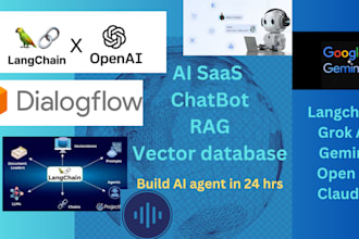 build ai saas, call agents, vector db and rag solutions