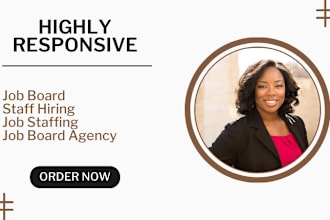 design recruitment website job board agency job staffing staff hiring website