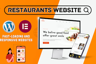 create a restaurant website with online ordering system