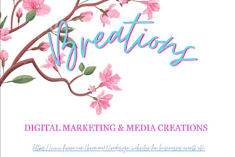 design your websites and social media pages