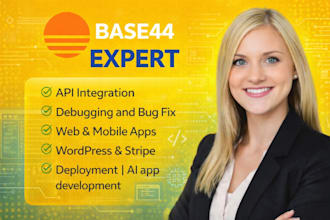 base44 debugging base44 expert base44 integration base44 website bug fix web app