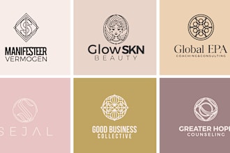 design a tailor made, creative, linear, modern logo for business